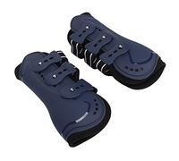 Estink Horse Front Leg Boots Anti Slip Breathable Lightweight Horse Leg Guard for Jumping Show Training Blue for Long Distance Riding (M)