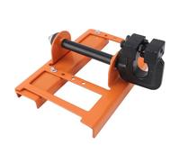 Estink Portable Mini Vertical Chainsaw Mill Lumber Cutting Guide, Easy to Install Chainsaw Attachment Cut Guided for Builders Woodworkers, High Strength Iron Material (Orange and Yellow)
