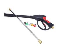 Estink Pressure Washer Lance, 4000 PSI High Pressure Spray Gun with Extension Wand, 5 Nozzles, 1/2 BSP Connection for Car, Floor Cleaning