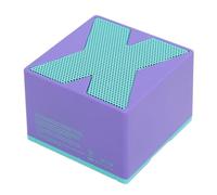 Estink Small Mini Speaker True Wireless Stereo for Boys Girls Heavy Metal Lovers IP54 Water Resistant Portable Speaker for Travel 1.97x1.97x1.42in (Purple)