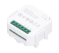 Estink Smart Energy Meter Real Time Power Monitoring for Convenient Remote Control Suitable for Smart Home Automation Single Phase 100-240V AC (Black)