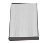Estink USB3.0 HDD Enclosure Ultra Thin Lightweight Adapter for Laptop Computers, Fast Transmission for 7 for 10, Applicable for 2.5in External Case (Silver)