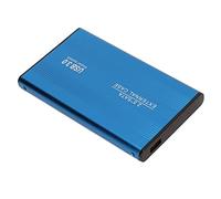 Estink USB3.0 HDD Enclosure Ultra Thin Lightweight Adapter for Laptop Computers, Fast Transmission for 7 for 10, Applicable for 2.5in External Case (Blue)