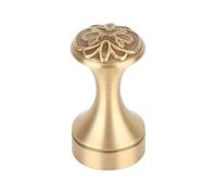 Estink Wall Mounted Robe Hook Round Shape Clothes Hanger for Bathroom Behind The Door, Copper Material (Type C)