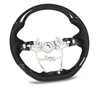 Estink XP210 2021+ Replacement Car Steering Wheel with Hydro Dip Finish, Flat Bottom Design and Ergonomic Grip for Control, Perforated Leather with Black Stitching, Stunning Upgrade for (Carbon