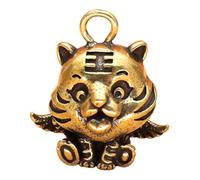 ESTINTENG Add Wings Like A Tiger Pendant, Keychain, Cute Cartoon Tiger Brass Pendant-Flying Tiger, Flying Tiger, Flying Tiger