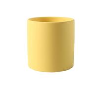 ESTINTENG Nordic Style Ceramic Morandi Straight Tube Flowerpot, Simple and Personalized Creativity, Succulent Green Orchid, Green Plant, Cactus Flowerpot-Lemon Yellow 036-Ceramic 8 * 8cm - no Tray