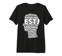 ESTJ Executive Personality Type Extraverted Sensing Judging Premium T-Shirt