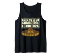 Esto No Es Un Sombrero Es Cultura Spanish Heritage Statement Tank Top