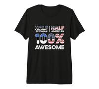 Estonian American Patriot USA Grown Estonia US Flag Premium T-Shirt