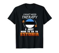 Estonian Flag I Estonia Flag I Vacation Estonia T-Shirt