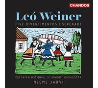 Estonian Symph Orc/Jarvi - Leó Weiner: Five Divertimentos, Serenade