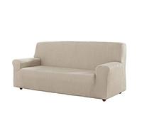 Estoralis Berta | Modern Design Armchair Cover | Ivory Elastic Fabric | for 3 Seater (170 to 220 cm) | Maximum Adaptability to All Types of Armchairs