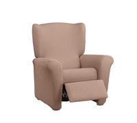 Estoralis Borneo Bi-Elastic Chair Cover Very Elastic Fabric C/03 Pink for Relaxing Chairs from 70 to 90 cm Quality Protection Super Adjustable