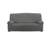 Estoralis Sumatra Bi-Elastic Armchair Cover Very Elastic Fabric C-10 Pearl Grey for 1-Seater from 70 to 110 cm Quality Protection Super Adjustable