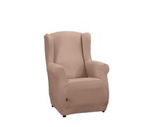 Estoralis Sumatra Bi-Elastic Chair Cover Very Elastic Fabric C/03 Pink for Wing Chairs from 70 to 110 cm Quality Protection Super Adjustable