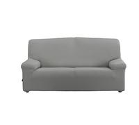 Estoralis Sumatra | Bi-Elastic Sofa Cover | Super Elastic Fabric C/09 Light Grey | 4 Seater Sofa from 220 to 260 cm | Quality Protector | Super Adjustable