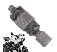 Estra Motorcycle Puller - Double Head Cross Bike Tool for Threaded Motor, Compact Iron Repair Equipment, Universal Kit for Crankshaft Removal | Estra