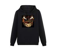 Estramon Disturbed Funny Men's Hoodies Unisex Black Cotton Print Pullover Sweatshirts 3XL