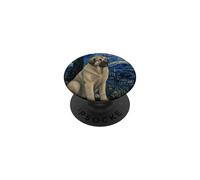 Estrela Mountain Dog Van Gogh Starry Night PopSockets Adhesive PopGrip