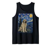 Estrela Mountain Dog Van Gogh Starry Night Tank Top