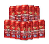 Estrella Damm 0.0% Alcohol-Free Beer - 440ml Can | Spanish Lager with Full Flavour & No Alcohol | Refreshing, Crisp & Balanced | Ideal Alcohol-Free Beer for Any Occasion 12 Pack