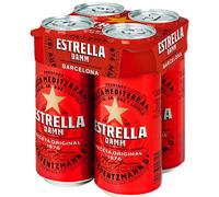 Estrella Damm 4x440ml Cans