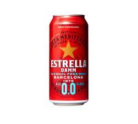 Estrella Damm Free 0.0% - Alcohol Free Lager, Case of Six Cans
