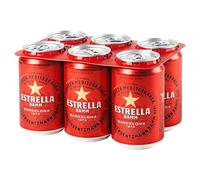 Estrella Damm Premium Lager Beer 24 x 330ml Cans (Pack of 24)
