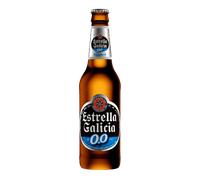 Estrella Galicia Lager - Alcohol Free Lager, Case of 12 Bottles