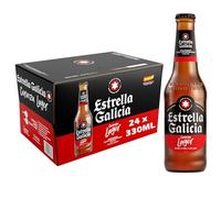 Estrella Galicia Premium Lager, 33 cl (Pack of 24)