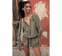 Estrella Romper by free-est at Free People in Lily Pad, Size: Medium - female