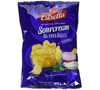 Estrella Sour Cream and Onion Crisps, 175 g