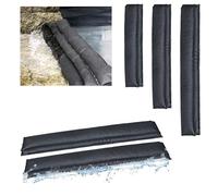 Estresen Pack of 6 180 x 20 cm Sandbags Flood Water Activated Flood Barriers for Front Doors Flood Protection for Doors for Garages and Basements