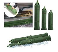 Estresen Sandbag for Flood Protection, Pack of 4, 60 x 20 cm with Handles, Canvas Flood Barrier for Home Store, Garage, Garden