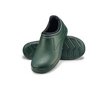 ESTRO Fur Lined Wellies Men - Mens Ankle Wellies Garden Clogs Short Wellington Boots Mens Gardening Clogs Men K042 (5 UK, Dark Green)