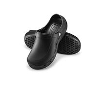 ESTRO Garden Shoes Women Clogs - Mens Garden Clogs Mens Gardening Shoes Women F92 (6.5 UK, Black)