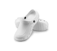 ESTRO Garden Shoes Women Clogs - Mens Garden Clogs Mens Gardening Shoes Women F92 (8 UK, White)