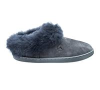 ESTRO Lambskin Slippers Women's Warm Lambskin Slippers Men's Leather Winter Slippers Women's Intimo, Steel 4, 7 UK