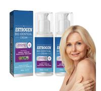Estrogen Cream for Hormone Balance, Natural Bioidentical Estrogen Cream for Women Menopause Relief, Balance Support for Body, 100ml (Blue Box-2 Packs)