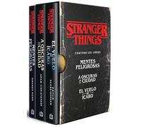 Estuche Stranger Things/ Stranger Things Boxed Set: Contiene: Mentes Peligrosas/ a Oscuras En La Ciudad/ El Vuelo De Ícaro (Best Seller)