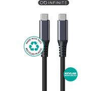 eSTUFF ES604520 USB-C Cable - 1.2m 240W 40Gbps 8K/60Hz Super Soft