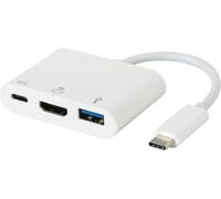 eSTUFF ES623001WH USB-C AV Multiport Adapter