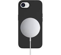 eSTUFF ES67150023-BULK INFINITE ROME Magnetic Silicone Case for Apple iPhone 17e/16e Black