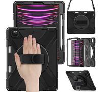 eSTUFF ES683313-BULK Tablet Case Full Body Defender Black with Screen Protector