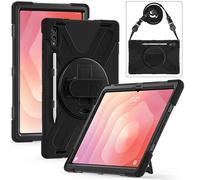 eSTUFF ES683615-BULK Rugged Tablet Case, Full Body Defender, Black