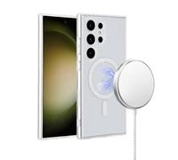 eSTUFF INFINITE OSLO S24 Ultra Galaxy Clear Magnetic Cover, W128803047 (Galaxy Clear Magnetic Cover. Material: 100% recycled TPU and PC)
