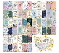 Estune 360 Pcs Scripture Cards Bible Verse Prayer Cards Christian for Women with Assorted Mini Inspirational Quotes Bible Gifts Encouragement for Men(Floral)