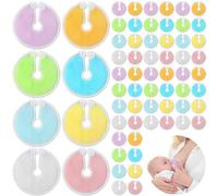Estune 56 Packs Gtube Button Covers Feeding Tube Supplies Soft Feeding Tube Holder Peg Supplies Absorbent Gtube Pads Holder G Button Pads for Nursing Care
