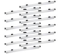 Estune Blueprint Hanging Clamps Binding Strips Storage for Construction Paper Poster Plans Drawings Arts (12, 24 Inches)